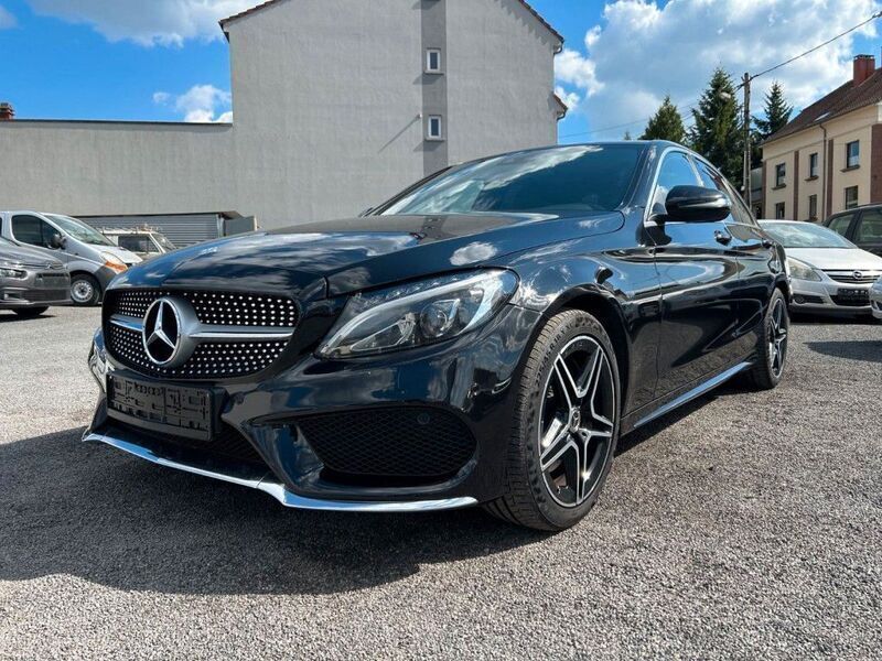 Schwarz Gebraucht 2015 Mercedes C250 AMG Limousine | 18.990 € (Fairer Preis) - Bild 1/4