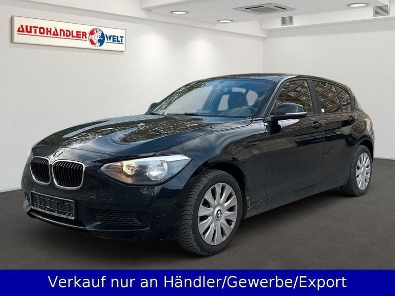 Schwarz Gebraucht 2012 BMW 116 Sport Line Kleinwagen | 5.999 € (Guter Preis) - Bild 1/3