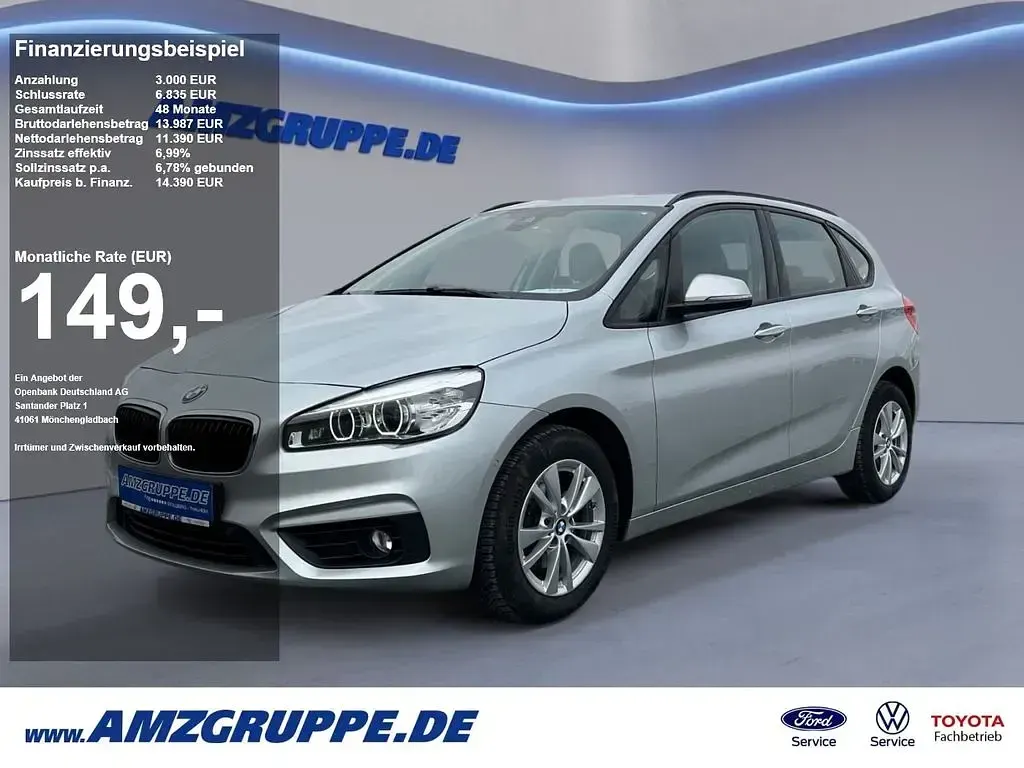 Gebraucht BMW 220 Active Tourer Advantage 192 PS (141 kW) 2017 Van / Kleinbus