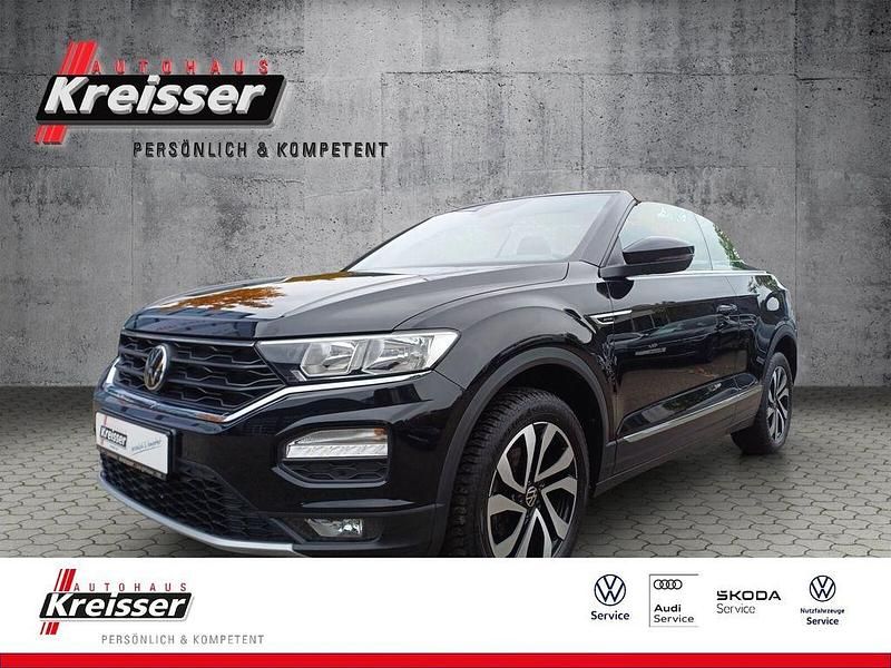 Gebraucht VW T-Roc Cabriolet Active 150 PS (110 kW) 2021 Schwarz Cabrio