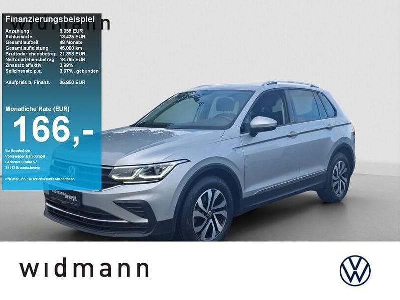 Gebraucht VW Tiguan Active 150 PS (110 kW) 2022 Silber SUV