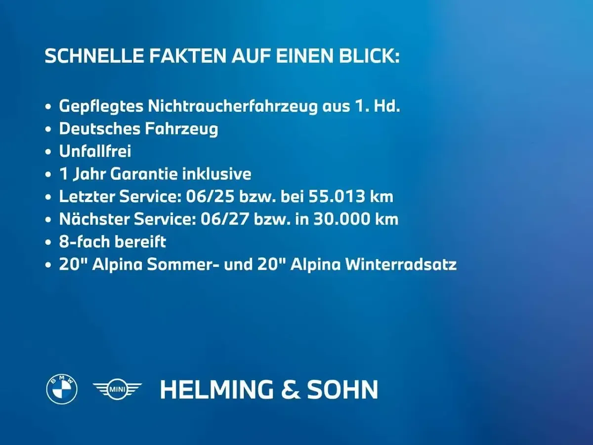 Używany Alpina D4 355 KM (261 kW) 2022 Niebieski Coupe