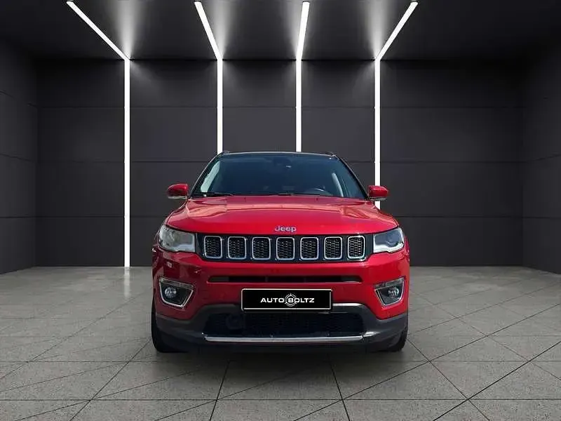 Gebraucht Jeep Compass Limited 170 PS (125 kW) 2018 Rot SUV
