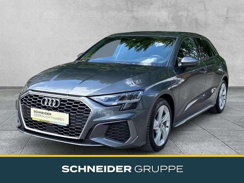 Grau Gebraucht 2024 Audi A3 S-Line Limousine | 28.490 € (Guter Preis) - Bild 1/4