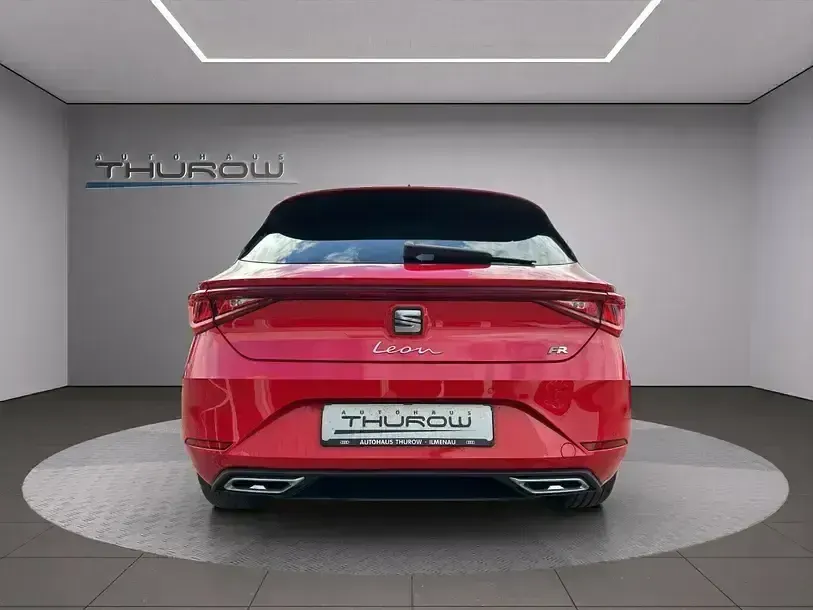Brugt Seat Leon FR 150 HK (110 kW) 2022 Rød Sedan