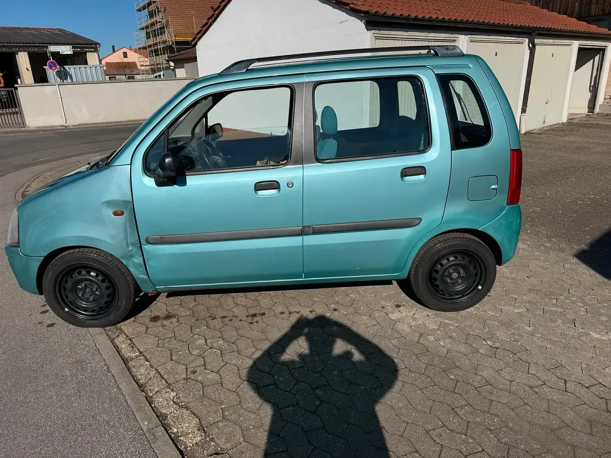 Gebraucht Opel Agila 75 PS (55 kW) 2003 Grün Van / Kleinbus
