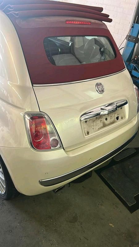 Weiß Gebraucht 2013 Fiat 500 Cabrio | 6.400 € (Fairer Preis) - Bild 1/4