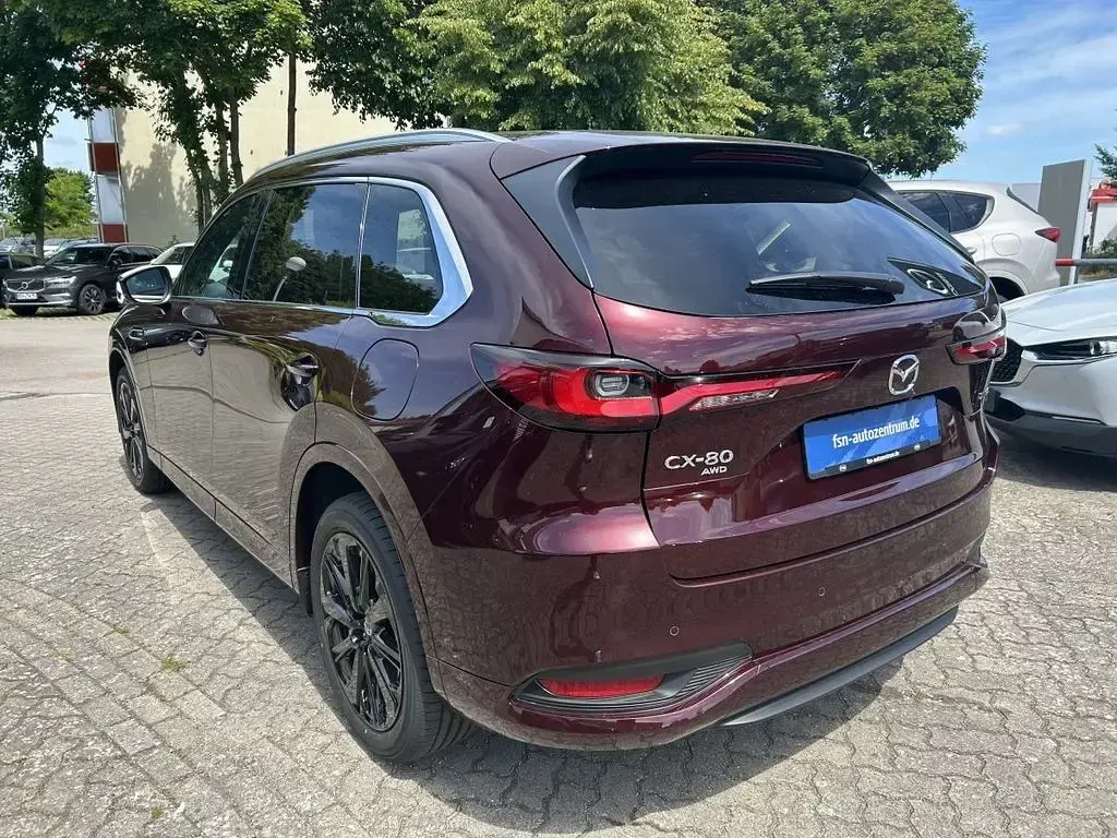 Neu Mazda CX-80 Homura-Line 254 PS (186 kW) 2026 Rot SUV