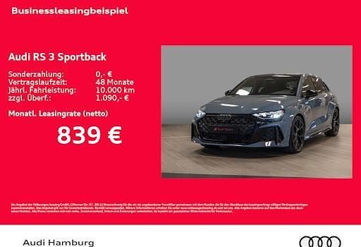 Grau Neu 2025 Audi RS3 Ambiente Limousine | 78.342 € - Bild 1/4