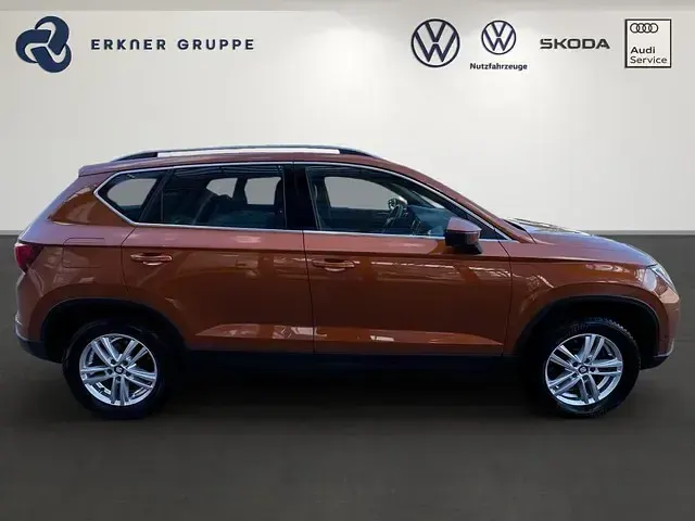 Używany Seat Ateca 4Drive 150 KM (110 kW) 2019 Pomarańczowy SUV