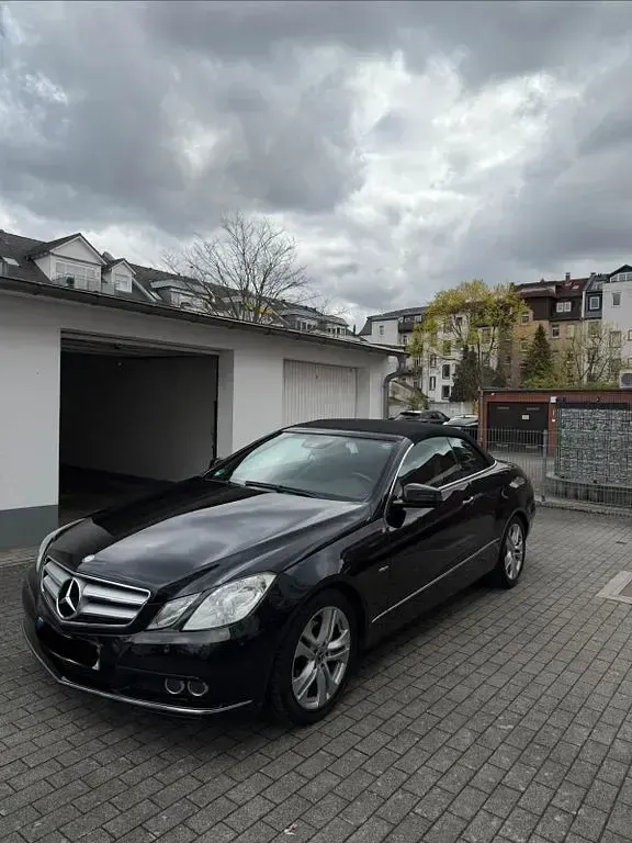 Brugt Mercedes E200 Elegance 184 HK (135 kW) 2011 Sort Cabriolet