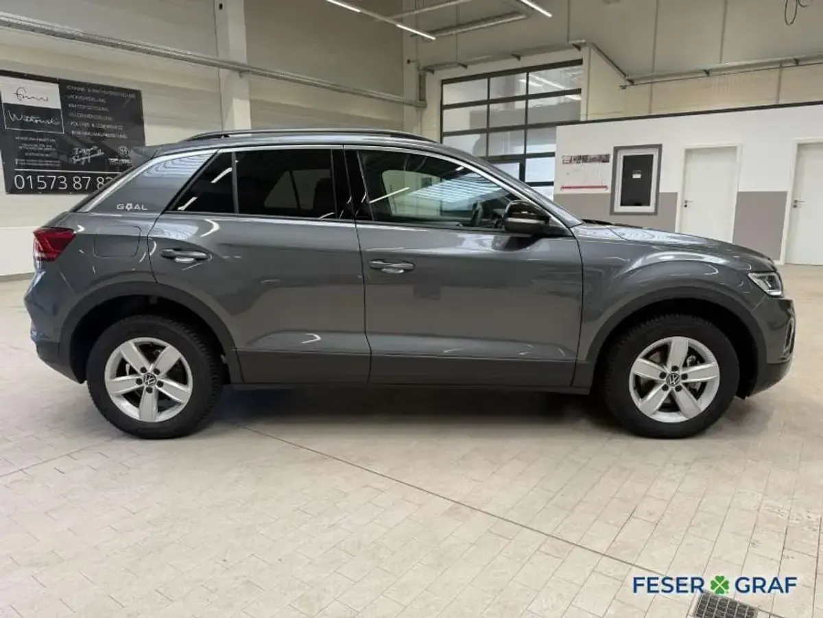 Gebraucht VW T-Roc Goal 116 PS (85 kW) 2025 Indiumgrau metallic SUV