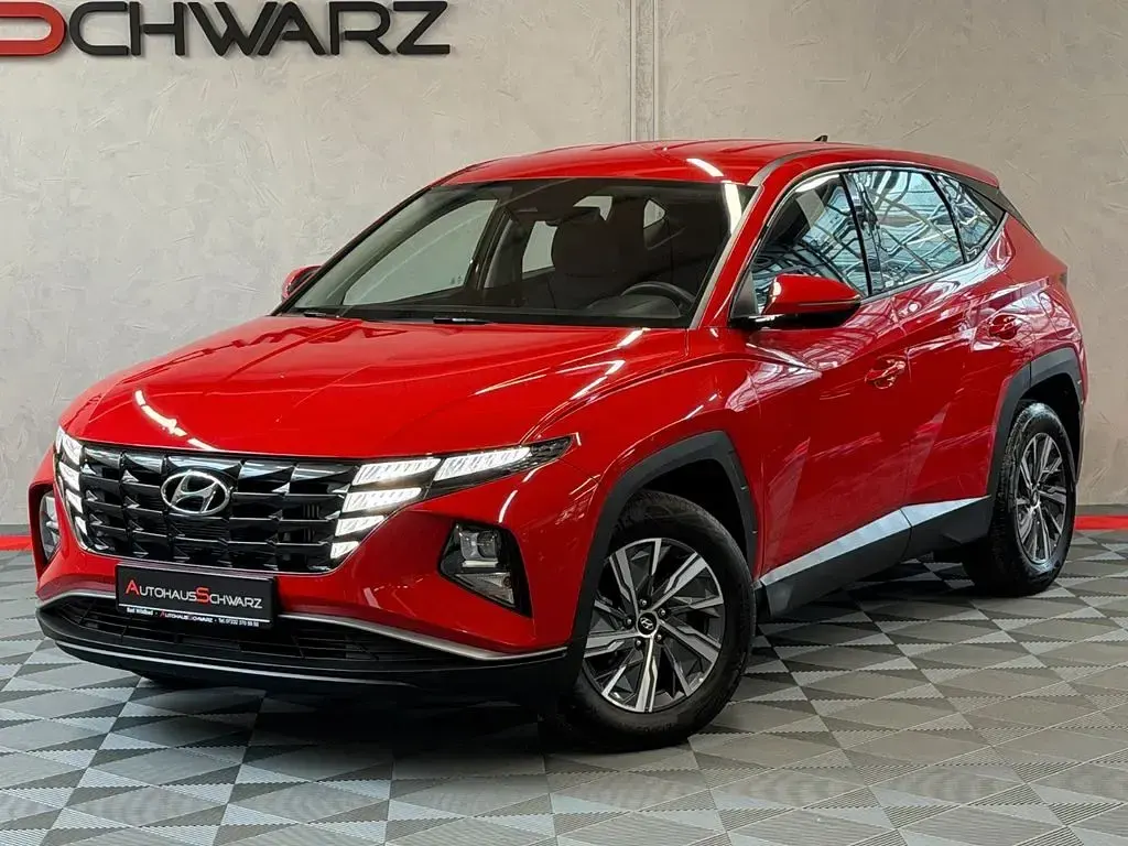 Gebraucht Hyundai Tucson Pure 150 PS (110 kW) 2021 Engine red / sol SUV