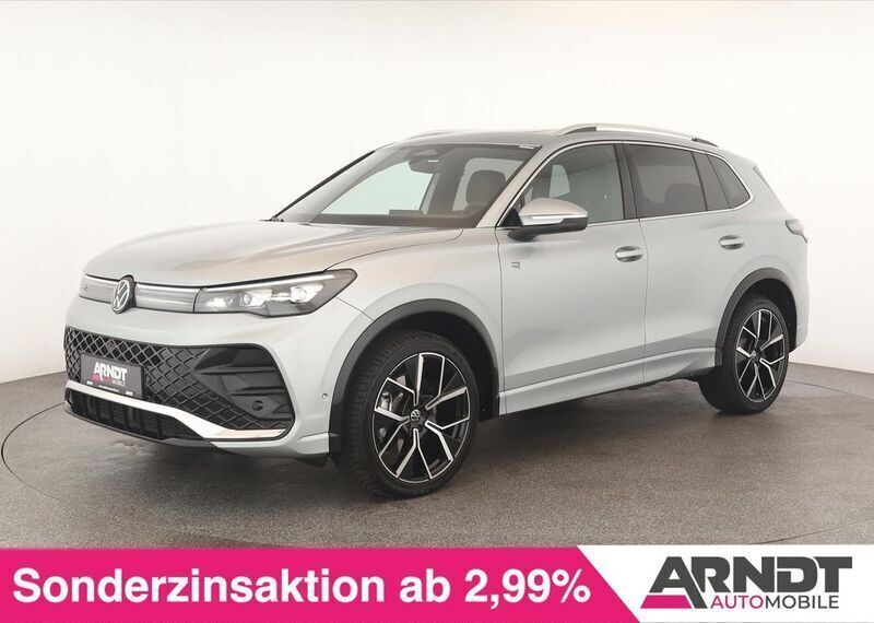 Silber Gebraucht 2024 VW Tiguan R-line SUV | 48.284 € (Superpreis) - Bild 1/4