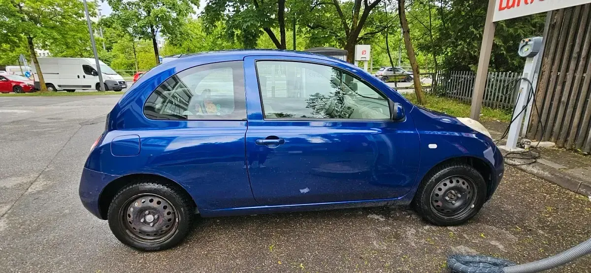 Gebraucht Nissan Micra 88 PS (64 kW) 2003 Blau Kleinwagen