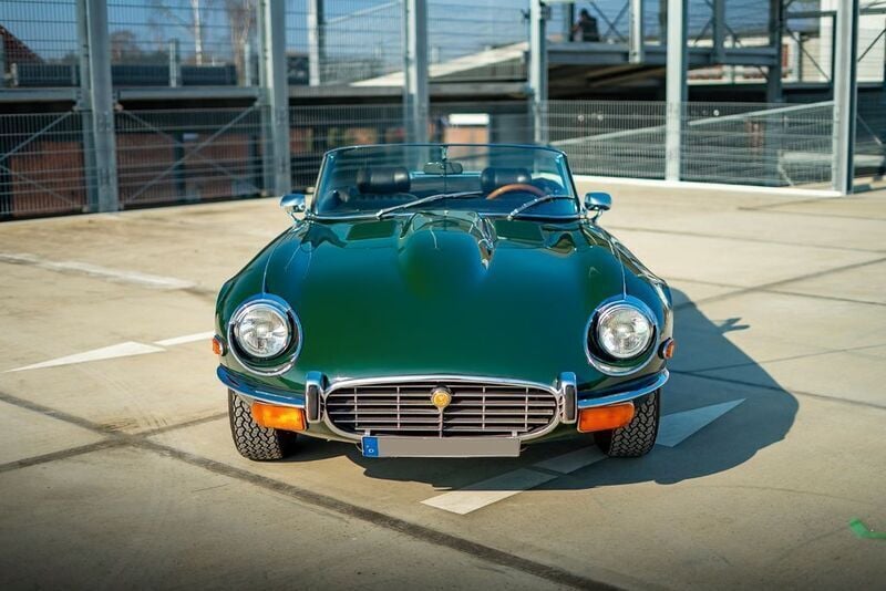 Gebraucht Jaguar E-Type 268 PS (197 kW) 1973 Grün Cabrio