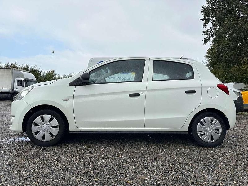 Alpine white Gebraucht 2015 Mitsubishi Space Star Diamant Edition Kleinwagen | 3.950 € (Guter Preis) - Bild 1/3