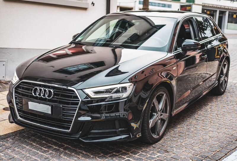 Schwarz Gebraucht 2016 Audi A3 S-Line Limousine | 12.500 € (Guter Preis) - Bild 1/4