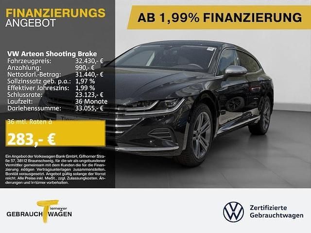 Schwarz Gebraucht 2023 VW Arteon Elegance Kombi | 33.730 € (Superpreis) - Bild 1/4