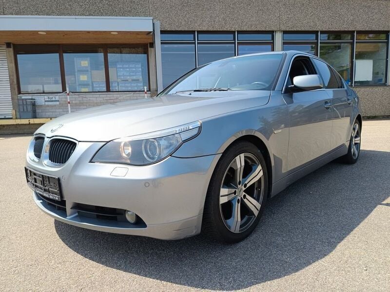 Grey metallic Gebraucht 2005 BMW 525 Limousine | 2.999 € (Superpreis) - Bild 1/4