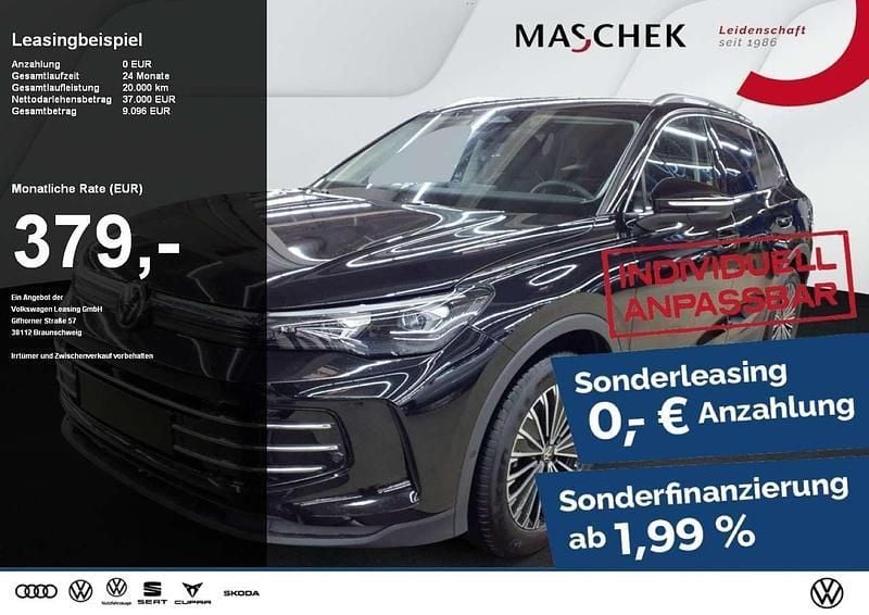 Deep black perleffekt Gebraucht 2024 VW Tiguan Elegance SUV | 36.740 € (Fairer Preis) - Bild 1/4