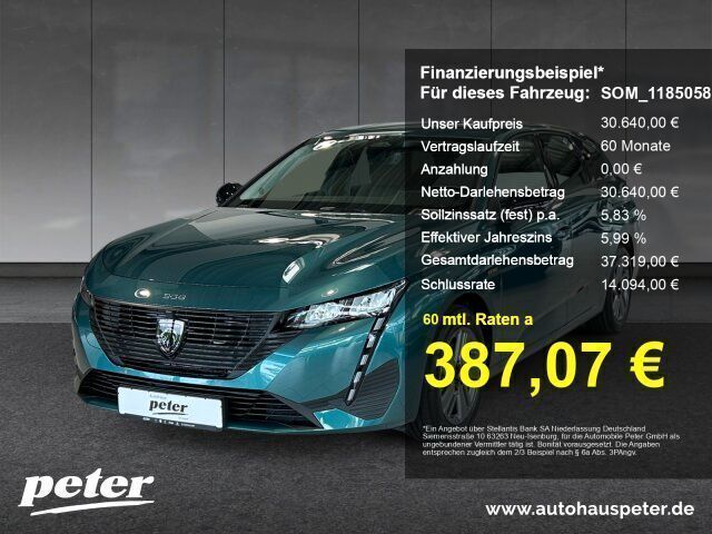 Avatar blau Neu 2025 Peugeot 308 Style Kombi | 30.640 € (Superpreis) - Bild 1/2