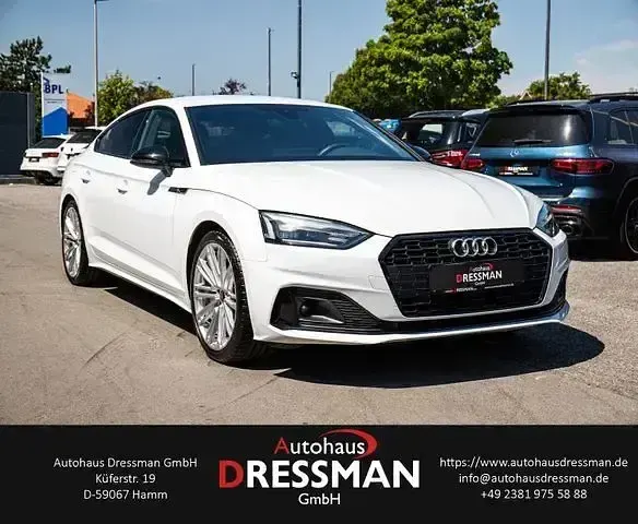 Gebraucht Audi A5 Sportback Advanced 163 PS (119 kW) 2022 Weiß Kleinwagen