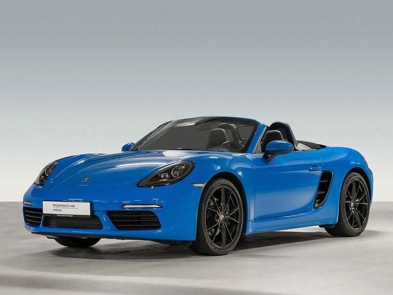 Blau Gebraucht 2024 Porsche Boxster Cabrio | 74.900 € (Etwas zu teuer) - Bild 1/4