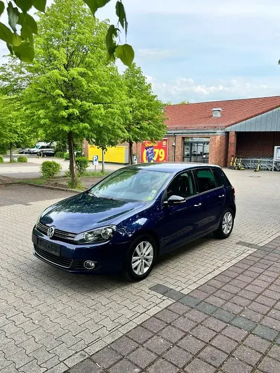 Second-hand VW Golf VI Style 86 CP (63 kW) 2011 Albastru Hatchback