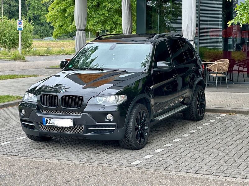 Schwarz Gebraucht 2007 BMW X5 Sport Line SUV | 13.500 € (Teuer) - Bild 1/4