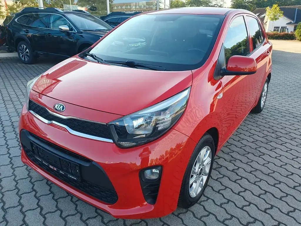 Gebraucht Kia Picanto DREAM-TEAM Edition 67 PS (49 kW) 2018 Rot Kleinwagen