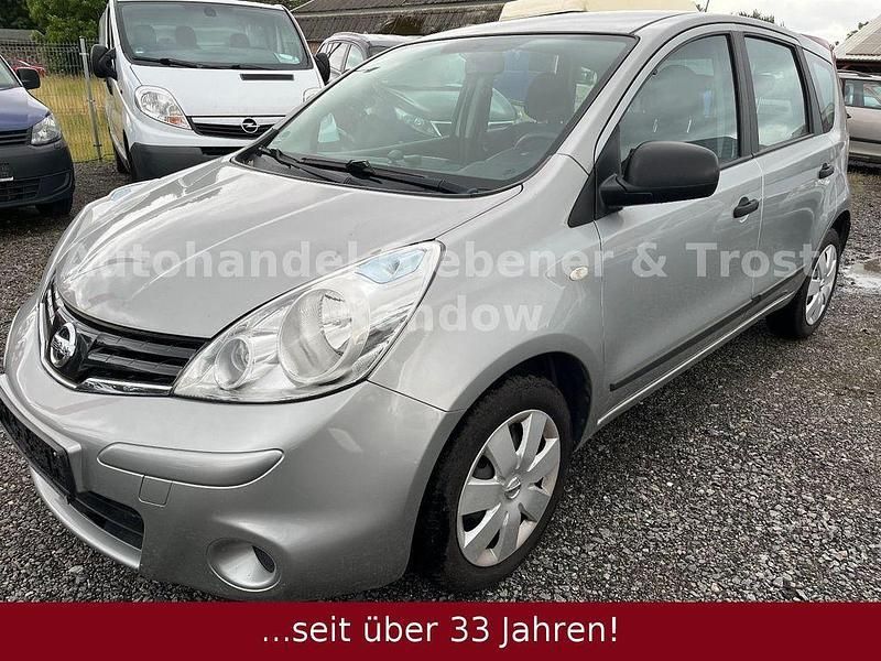 Silber Gebraucht 2010 Nissan Note Visia Van / Kleinbus | 5.900 € - Bild 1/4
