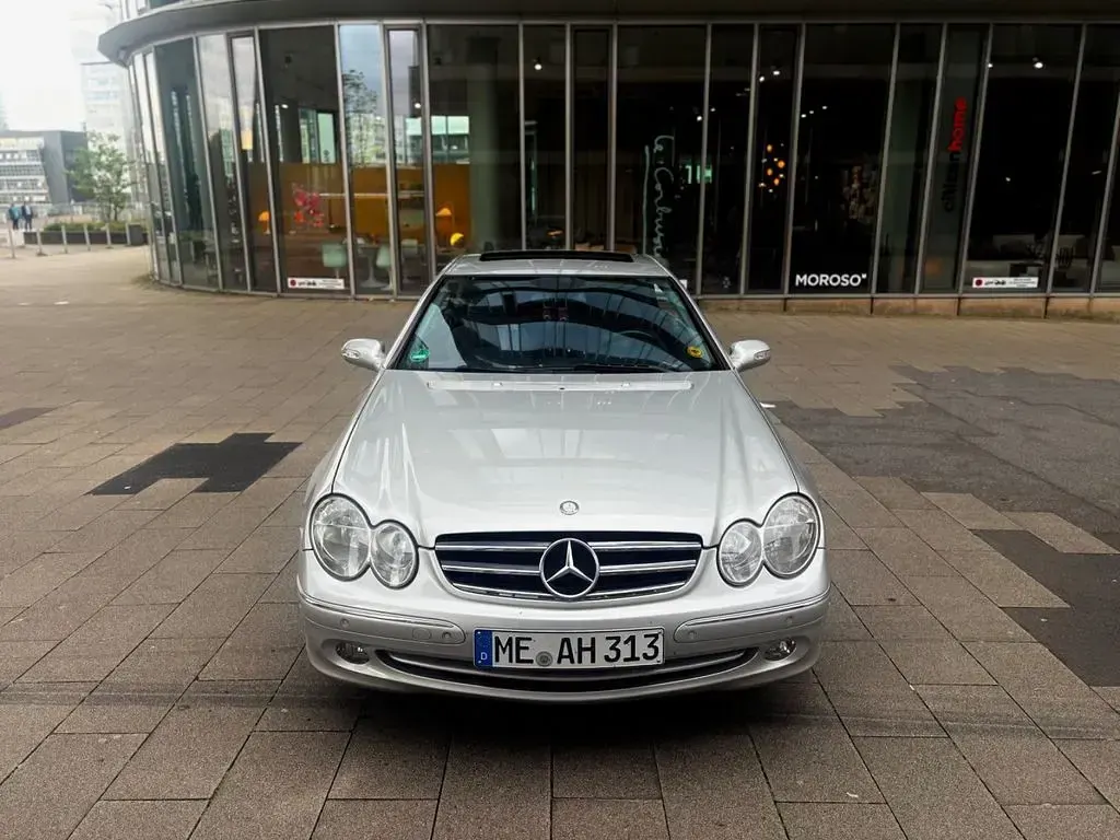 Gebraucht Mercedes CLK200 Avantgarde 184 PS (135 kW) 2005 Silber Coupé