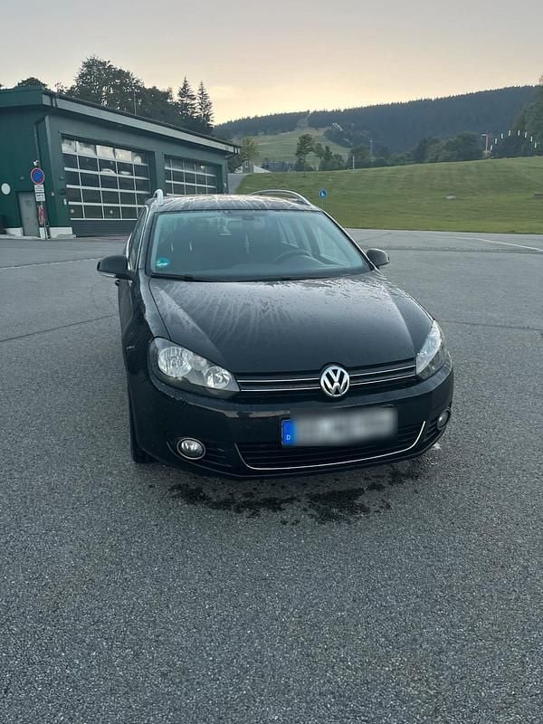 Schwarz Gebraucht 2011 VW Golf VI Kombi | 3.850 € - Bild 1/4