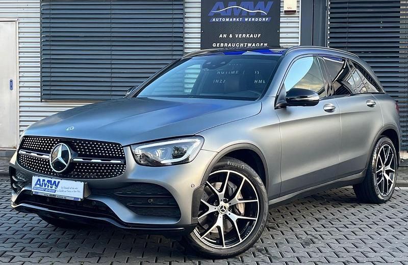 Grau designo magno matt Gebraucht 2020 Mercedes GLC300 AMG SUV | 39.900 € (Teuer) - Bild 1/4