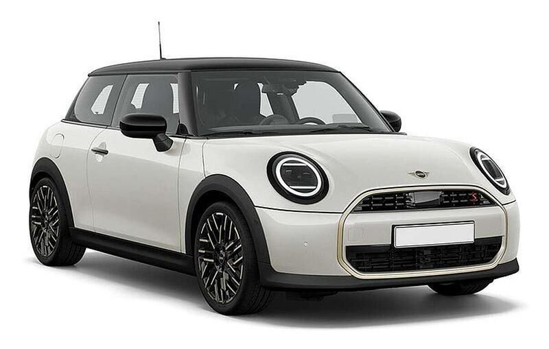 Nanuq white met. Gebraucht 2024 Mini Cooper S Coupé Favoured Coupé | 29.950 € (Guter Preis) - Bild 1/4