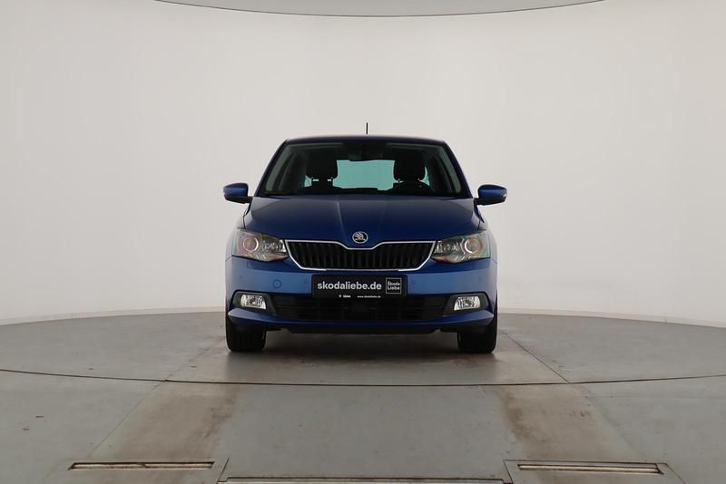 Gebraucht Skoda Fabia Joy 90 PS (66 kW) 2016 Raceblau metallic Kleinwagen