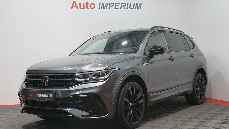 Grau Gebraucht 2021 VW Tiguan Allspace R-line SUV | 37.590 € (Etwas zu teuer) - Bild 1/4