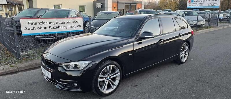 Schwarz ii/bonnet fluid black Gebraucht 2017 BMW 325 Sport Line Kombi | 16.990 € (Fairer Preis) - Bild 1/4