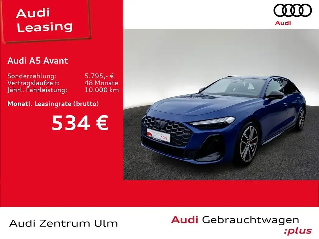 Gebraucht Audi A5 S-Line 299 PS (219 kW) 2025 Ascariblau metallic (metallic) Kombi