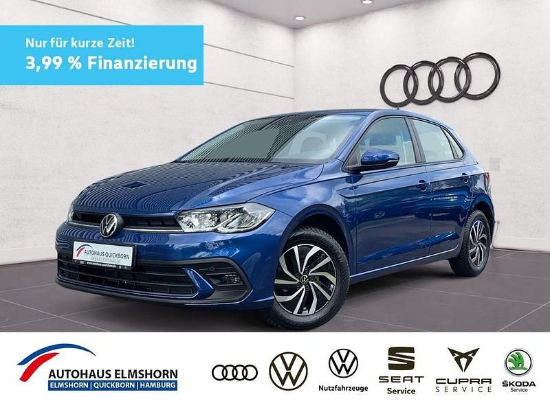 Blau Gebraucht 2022 VW Polo Kleinwagen | 15.980 € (Fairer Preis) - Bild 1/4