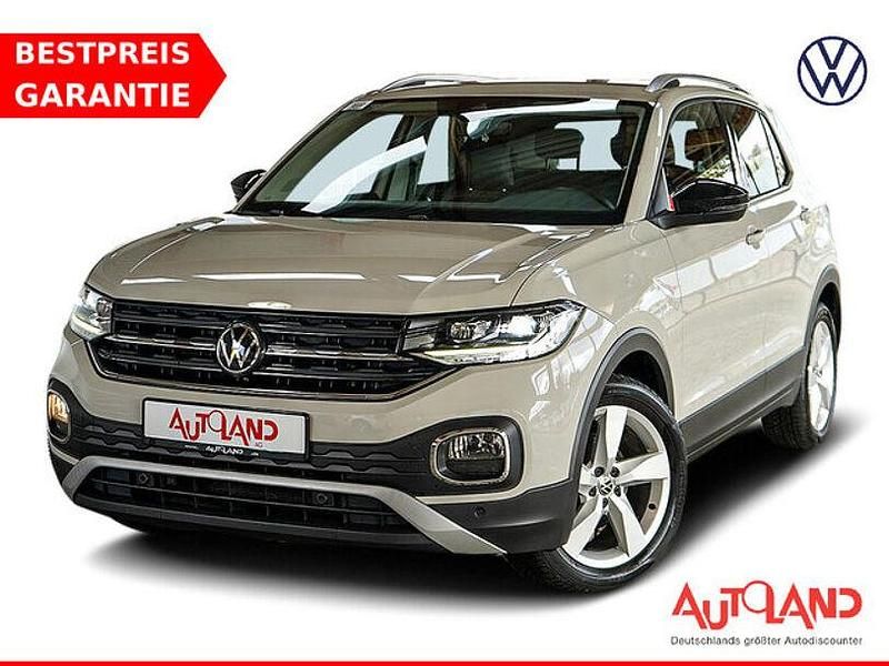 Grau Gebraucht 2021 VW T-Cross Style SUV | 20.950 € (Teuer) - Bild 1/4