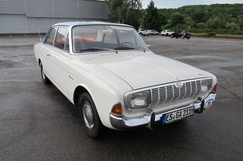 Weiß Gebraucht 1965 Ford Taunus Limousine | 8.350 € - Bild 1/4