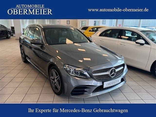 Grau Gebraucht 2018 Mercedes C300 AMG Limousine | 30.500 € (Fairer Preis) - Bild 1/4