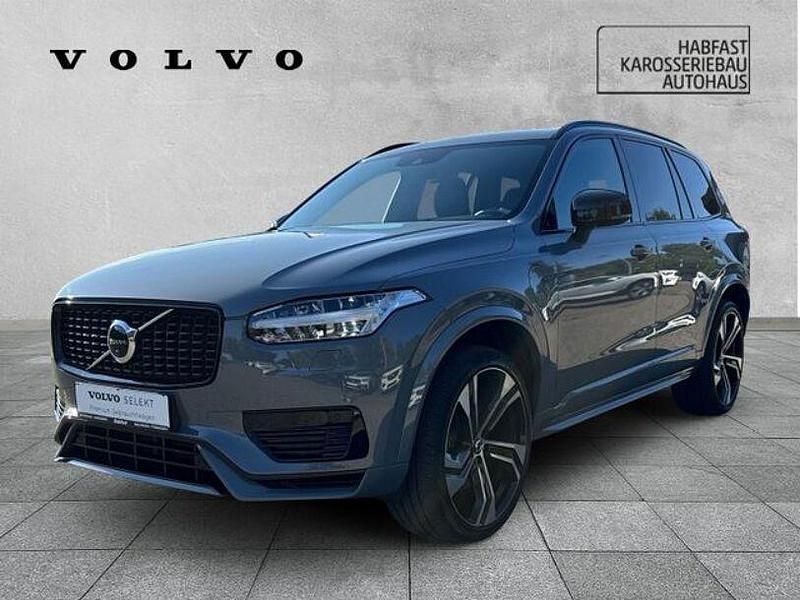 Thunder grey / metallic Gebraucht 2021 Volvo XC90 R-Design SUV | 39.990 € (Superpreis) - Bild 1/4