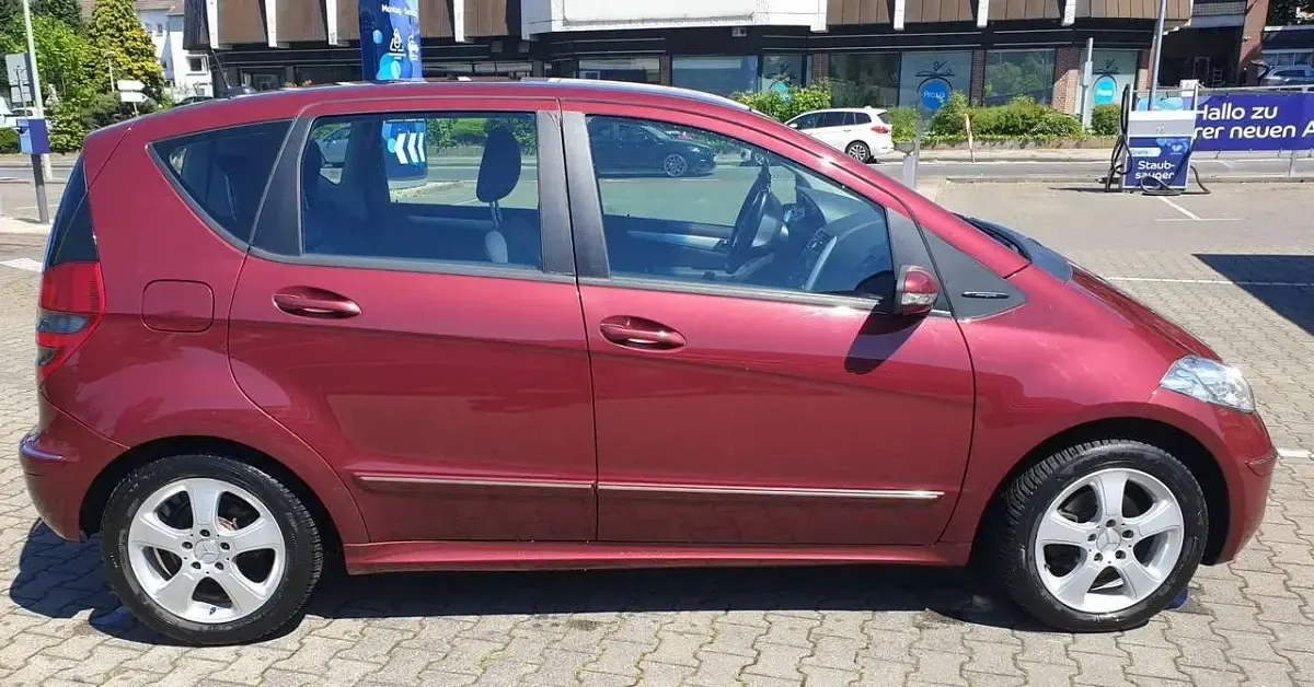 Gebraucht Mercedes A150 Avantgarde 95 PS (69 kW) 2006 Rot Limousine