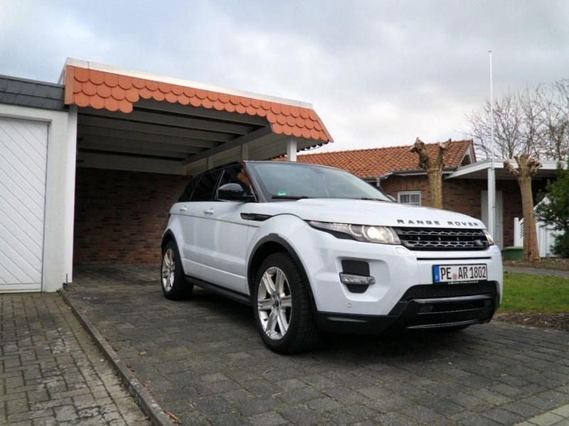 Weiß Gebraucht 2015 Land Rover Range Rover evoque Dynamic SUV | 14.880 € (Guter Preis) - Bild 1/4