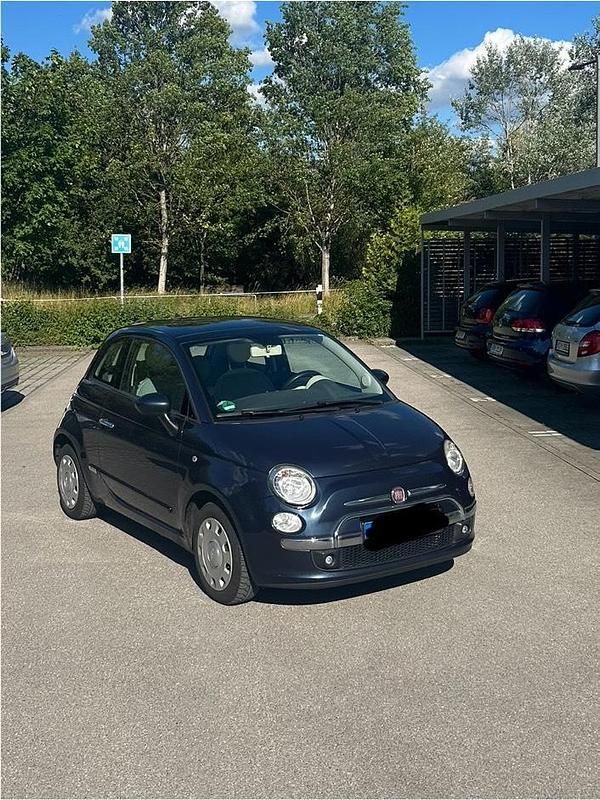 Blau Gebraucht 2008 Fiat 500 Lounge Kleinwagen | 3.000 € (Guter Preis) - Bild 1/3