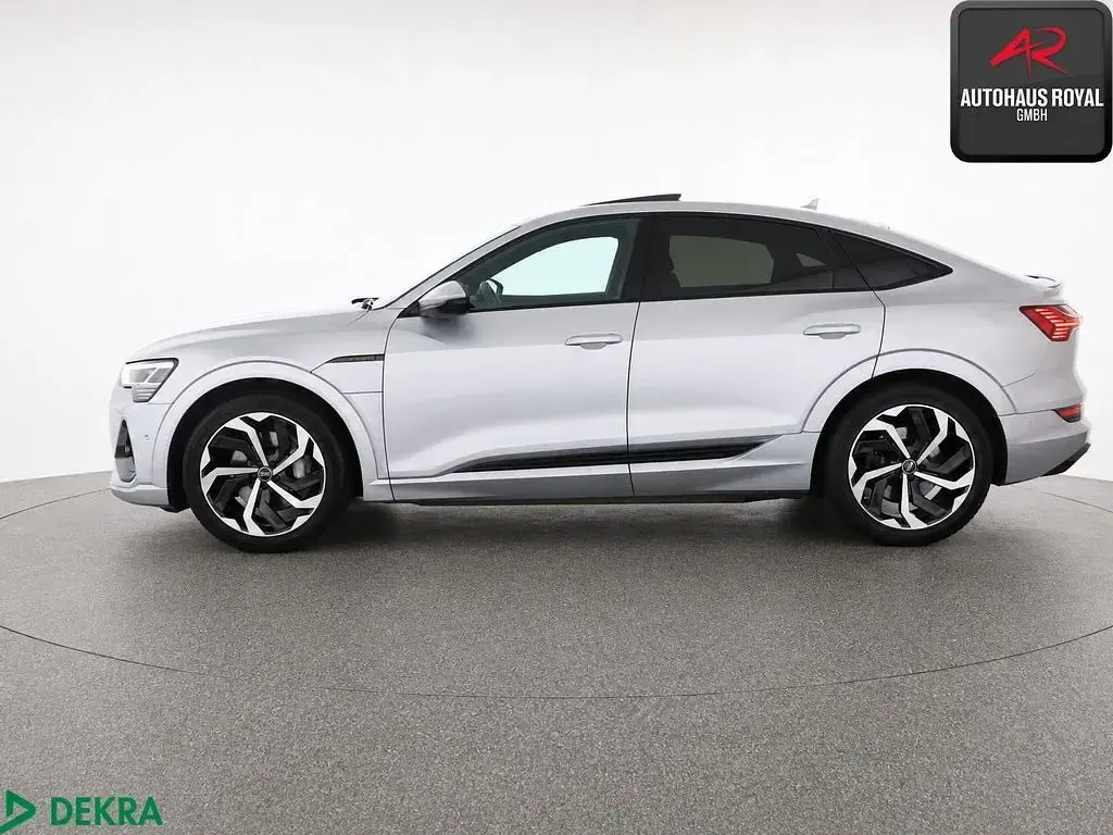 Gebraucht Audi e-tron Sportback S-Line 300 kW (408 PS) 2023 Florettsilber SUV