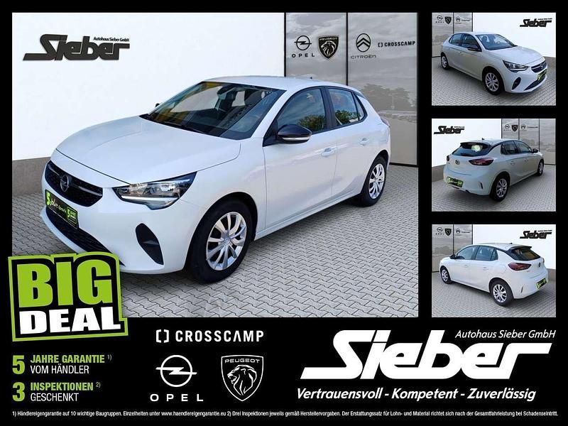 Jade weiss/arktis weiss Gebraucht 2021 Opel Corsa Edition Kleinwagen | 12.990 € (Fairer Preis) - Bild 1/4